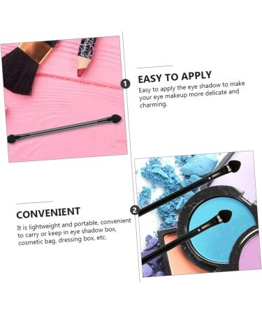 DOITOOL 30pcs Double Ended Eyeshadow Brush Sponge Cosmetic Brushes Cosmetic Smudge Stick Make up - Buy Online on GoSupps.com