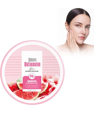 Crsetmyth Niacinamide Nourishing Watermelon Serum 220g Face Cream Body Gel Watermelon Extracts Moisturizing and Whitening Cream Moisturizer for Dry Skin Sunburn Acne - Buy Online on GoSupps.com