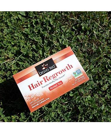 Bravo Tea Hair Regrowth Herbal Tea - Caffeine-Free | 20 Tea Bags for Healthy Hair - Buy Online on GoSupps.com
