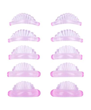 Vbnuyhim Lash Lift Rods Silicone Eyelash Shield Lash Lift Pads | Soft Reusable Eyelash Lifting Tools Eyelash Separator Tool Makeup Beauty Tool for Curls Eyelash Lifting