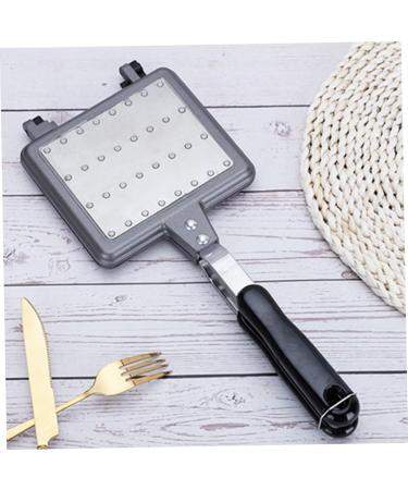 Zerodeko Waffle Pan Breakfast Sandwich Maker Egg Sandwich Stovetop Waffle Iron Waffle Iron Pan Cheese Sandwich Toaster Waffle Maker Metal Waffle Mold Cake Non Stick Pan Aluminum Alloy - Buy Online on GoSupps.com