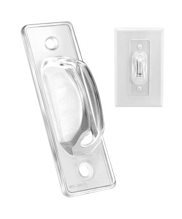 Light Switch Guard Cover, 6Pack Clear, Switch Cover Guard, Toggle Switch Cover, Light Switch Lock, Light Switch Blocker, Child Proof Light Switch Cover Guard