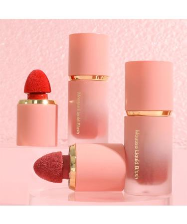 Matte Liquid Blush for Women Add color to your cheeks with this functional smooth-pigmented makeup with smooth cushion - Buy Online on GoSupps.com