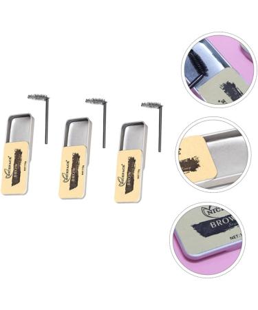 BELLIFFY 3 Sets Eyebrow Soap Cream Gel Brow Eyebrowhack Cosmetic Supplies Eyebrow Styling Soap Gel Texture - Buy Online on GoSupps.com