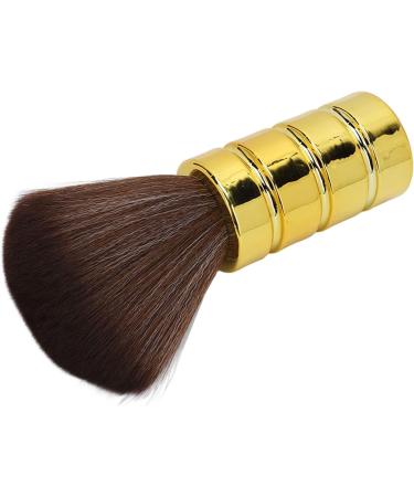 Qukaim Neck Duster Barber Neck Duster Brush Professional Neck Cleaning Brush Soft Gentle Electroplating Gold - Buy Online on GoSupps.com