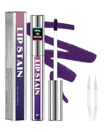 SONGVISON Lip Stain - Peel Off Lip Stain Natural Water Resistant Long Lasting Stain Transfer Resistant Highly Pigmented