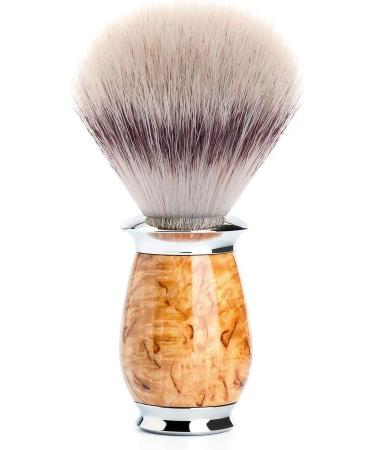 M HLE Purist Shaving Set - Silvertip Fibre Safety Razor with Karelian Curly Birch Handle | Premium International Shipping - Buy Online on GoSupps.com