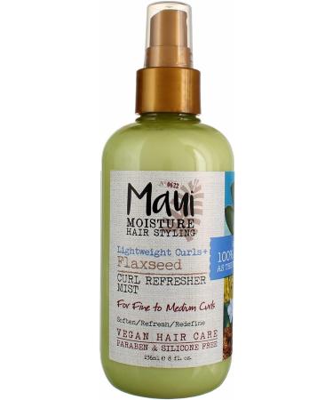 Maui Moisture Flaxseed Curl Refresher Mist 8 Ounce (236ml) (Pack of 2) - Buy Online on GoSupps.com