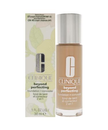 Clinique Beyond Perfecting Foundation Plus Concealer - CN 40 Cream Chamois Makeup Women 1 oz