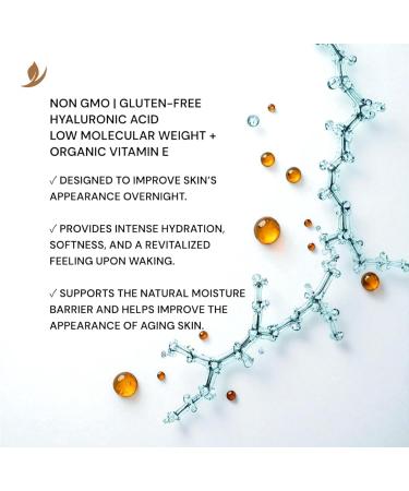 VORGIS NATURAL Night Regenerating Cream with Hyaluronic Acid - Buy Online on GoSupps.com