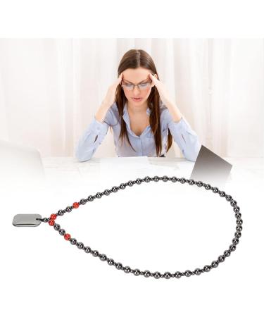 Anggrek Terahertz Pearl Necklace Stylish Meditation & Energy Stone Jewelry for Men & Women | Pain Relief & Fashionable Design - Buy Online on GoSupps.com