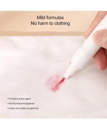 Stain Remover Pen for Clothes 10ml Portable Mild Emergency Bleach Pen Stain Remover Bleach Stick Stain Remover Travel Size for Clothes and Laundry - Buy Online on GoSupps.com