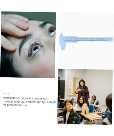 Balacoo 2pcs Eyebrow Ruler Makeup Kits Brow Caliper Measuring Tool Flexible Eyebrow Measure Template Miss - Buy Online on GoSupps.com