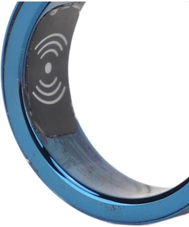 Smart Ring - Sleep Tracker Waterproof Titanium Alloy with Vibration Alarm | Perfect Gift - 17# BLUE - Buy Online on GoSupps.com
