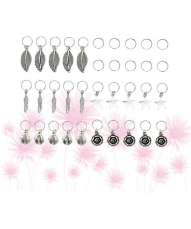 Beaupretty Dreadlocks Cuffs braids decoration dreadlock braids jewelry hair Braiding Beads Hair Braids Beads Braiding Hair Jewelry Braid Cuffs silver Hair Tube Hair Cuffs weave - Buy Online on GoSupps.com