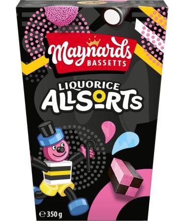 Sweets Gift Bundle With Maynards Bassetts Liquorice Allsorts Sweets Carton 350g OFFICIAL Big Night in Birthday Easter Thank You Gift | Sold by Essential Products - Buy Online on GoSupps.com