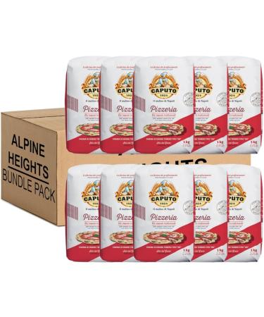 Alpine Heights Bundle Pack - Caputo Pizzeria Flour Premium Italian Type '00' Flour 1kg - Pack of 10 - Buy Online on GoSupps.com