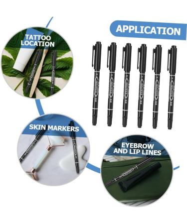 Beavorty 18 Pcs Eyebrow Marker Pen Beauty Tools Eyebrow Tattoos Pen Eyebrow Position Pen Drawing Pen Bicuspid - Buy Online on GoSupps.com