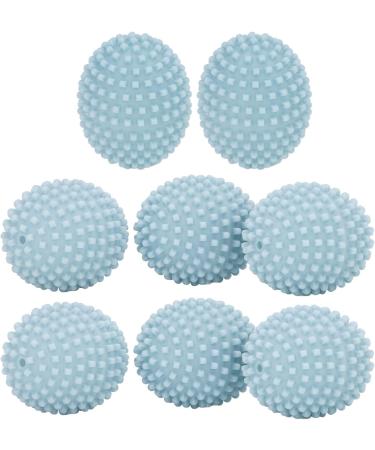 LANTRO JS Pack of 8 Dryer Balls for Tumble Dryer Washing Ball Dryer Balls Hedgehog Balls for Home Clothes Cleaning Reusable - Buy Online on GoSupps.com