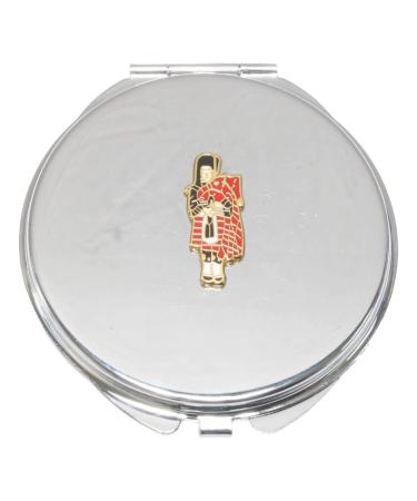 Scottish Piper Compact Mirror Handbag Gift With Free Engraving 276