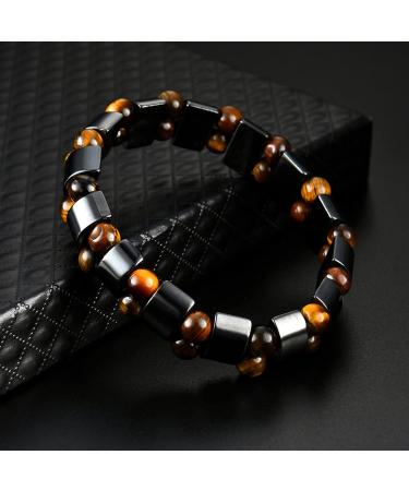 Magnetic Healing Bracelet for Weight Loss - Energy Therapy Hematite Bangle for Men & Women - Buy Online on GoSupps.com