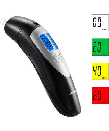 Portable Breath Ketone Meter - Digital Ketosis Tester with 10 Replaceable Mouthpieces for Accurate Ketosis Monitoring | B-51 - Buy Online on GoSupps.com