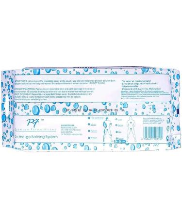 Premium Formulations Shower Solution Ultra Thick Bathing Wipes - No Rinse, Post Workout & Camping - 10 Extra Large Wipes (1 Pack) - Buy Online on GoSupps.com