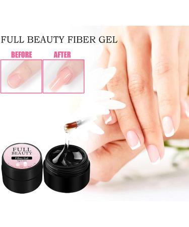 Hard Gel Builder for Nails | Clear Nail Extension & Strengthening Gel | Ideal for Manicure & Nail Art Beginners - Buy Online on GoSupps.com