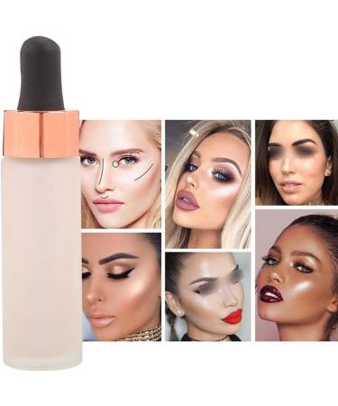 Illuminator Liquid Highlighter Drops Illuminating Fluid Added to Foundation Primer or Moisturiser for a Versatile Glow 15ml(DC004-7#) - Buy Online on GoSupps.com