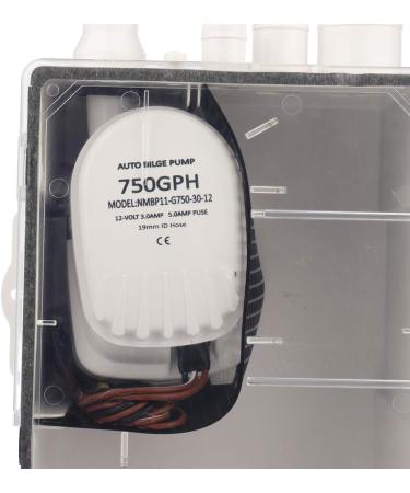 OCPTY 12V 750 GPH Boat Marine Shower Sump Pump Bilge Pump - Ideal for Boats and Caravans - Buy Online on GoSupps.com