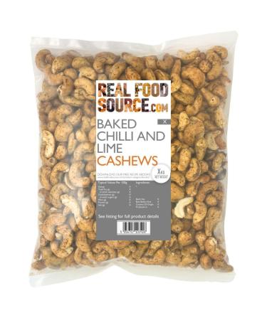 RealFoodSource Baked Chilli and Lime Cashews 1kg