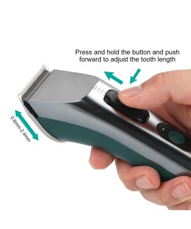 Professional Hair Clippers for Men - Adjustable Electric Beard Trimmer with 5 Speed Motor - Rechargeable Hair Cutting Tool - Buy Online on GoSupps.com