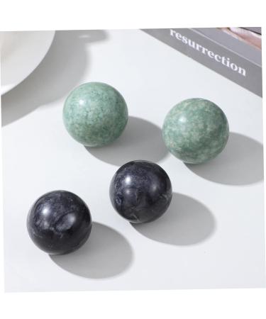 Fomiyes Green Spiky Massage Balls - 6 Sentence Marble Massage Device for Health & Fitness Exercises - Buy Online on GoSupps.com