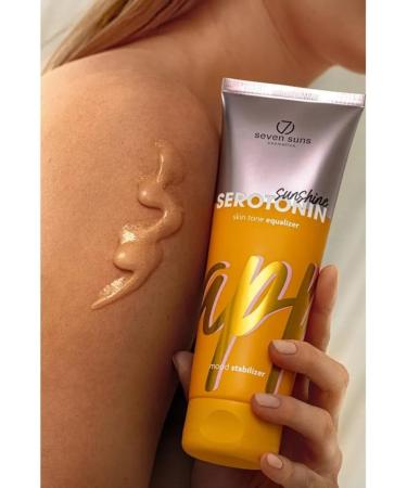  7 Suns Cosmetics 7suns Serotonin Sunshine Tanning and Accelerating Lotion 250 ml - Buy Online on GoSupps.com