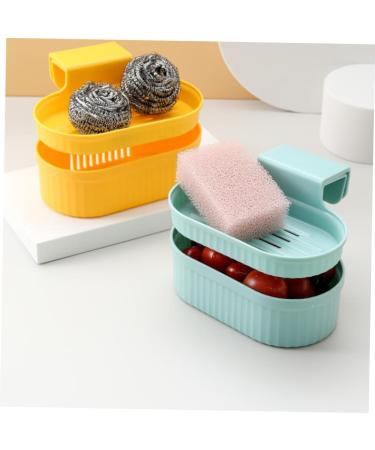 STOBAZA 2 Sets Hanging Drain Basket Sink Colander Containers for Food Sink Drain Basket Sink Basket Pp Green - Buy Online on GoSupps.com