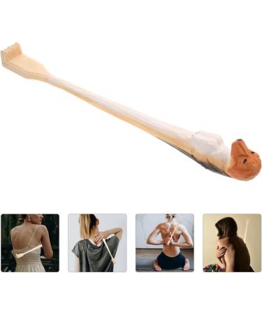 Handcrafted Wooden Animal Back Scratcher - Reusable 38x4cm Tool for Adults | Sewoart - Buy Online on GoSupps.com