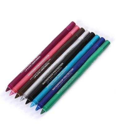 Crayon Eyeliner Waterproof | Eyeliner R sistant la Tenue Impeccable 10 Pi ces Stylos Fard Paupi res Longue Tenue Portable pour Femmes Amateurs de Beaut Voyage Rencontres F te Mariage - Buy Online on GoSupps.com
