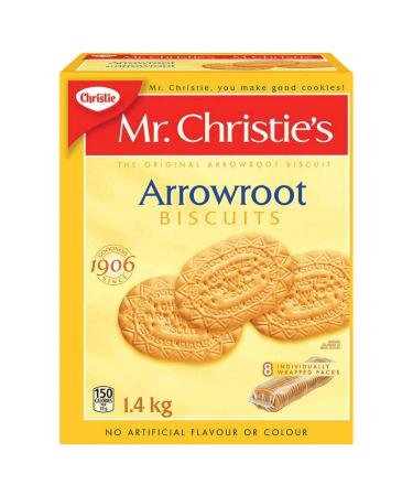 Arrowroot Cookies 1.4 kg Mr Christie's - Box