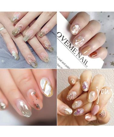 2 Sets nail shell flakes 3D Nail Art Decoration DIY nail art Nail Art Crushed Shell Decoration manicure decoration Nail Art Sequins Decoration nail art accessories carapace Fashion Picture 1 - Buy Online on GoSupps.com
