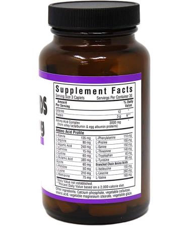 Bluebonnet Nutrition Amino Acids 1000 mg - 90 Caplets for Enhanced Wellness - Buy Online on GoSupps.com