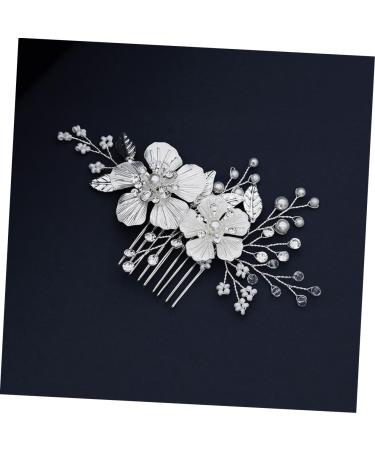MAGICLULU 1pc Comb Handmade Headwear Crystal Hair Decor Beautiful Hair Accessory Bridal Hair Clip Vintage Hair Accessories Bridal Hairband Flower Hair Decor Crystal Hairpin Hair Supply - Buy Online on GoSupps.com