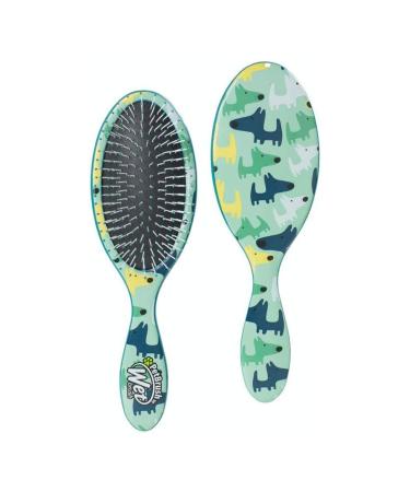 Pet Hair Brush by Wet Brush, Large Dog Breed Detangler - Dog Camo, Multi - De-Shedding Comb and Dematting Tool for Grooming Long or Short Haired Dogs - Tangle-Free for Less Pulling & Tugging