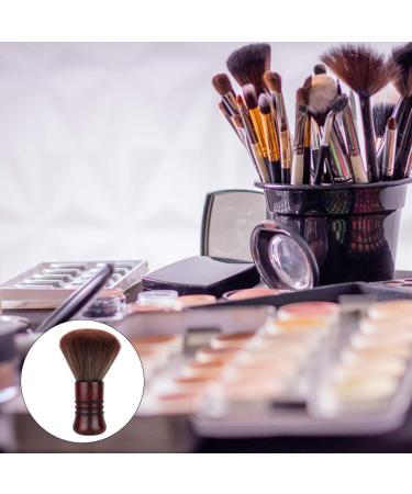 1STK Solid Wood Makeup Brush - Soft Bristle Face Powder & Mineral Brush for Travel | Hairdresser Shaving & Dusting Brush - Buy Online on GoSupps.com