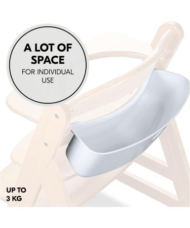 Hauck Alpha+ White Storage Box - Compact and Practical Organizer for Highchair - Buy Online on GoSupps.com