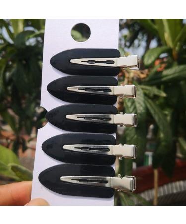 Toyvian Seamless Hair Clip Set - 24 Black Makeup & Pony Hairstyling Clips for Home & Salon | Perfect Gift for Christmas Birthdays & New Year - Buy Online on GoSupps.com