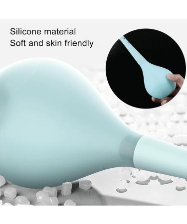Buy Inlet Shower Bulbs Set - Reusable Anal Shower for Men & Women | Prevents Backflow Deep Cleaning Soft Silicone Nozzle 1.6 cm - Buy Online on GoSupps.com