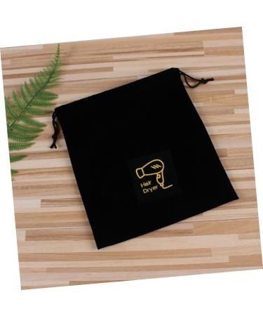 Mobestech 2pcs Hair Dryer Storage Bag Jewelry Organizer Bag Travel Portable Hair Dryer Bag Straight Hair Tool Blackx2pcs 30X26X1CMx2pcs - Buy Online on GoSupps.com