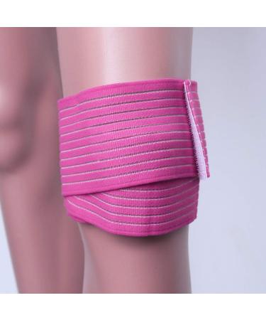 Buy Pink Wrist Brace & Elastic Wraps for Wrist Ankle Knee Calf - Sports & Fitness Support | International Shipping Available - Buy Online on GoSupps.com