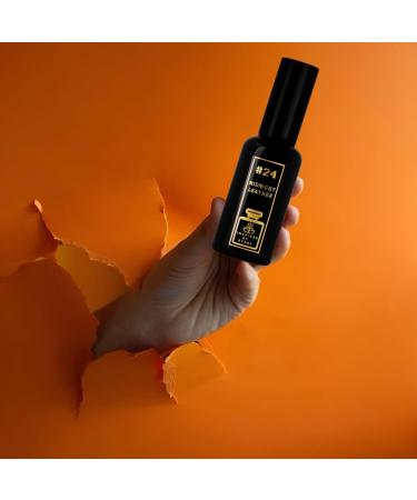 #24 Midnight Leather - 10ml - Luxurious blend of rich leather smoky woods and spicy undertones - Unisex long-lasting fragrance - Inspired by Leather Ombre Perfume #24 Midnight Leather 0.33 Fl Oz (Pack of 1) - Buy Online on GoSupps.com