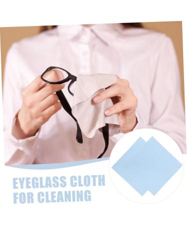 50Pcs Glasses Cleaning Cloths - Soft Lens Wipes for Glasses Monitors & Camera Lenses - Eyeglass Fiber Cloths for Streak-Free Cleaning - Buy Online on GoSupps.com
